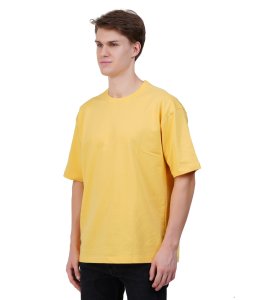 Oversized T-Shirt Cornsilk | Men's Oversized T-shirt | Loamy
